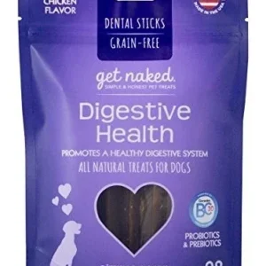 Get Naked Grain-Free Dog Chewy Stick Digestive Support - Large - 6.6 Oz