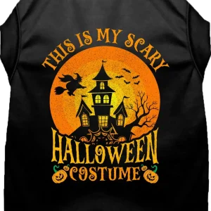 Scary Halloween Costume Pet Shirt