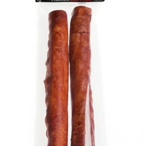Tasman's Natural Pet Bison Rawhide Bisonhide Chicken Large Roll Dog Natural Chews - 2 Pack