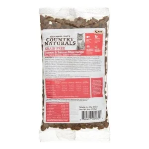 Grandma Mae's Country Naturals Cat Grain-Free Salmon - 9 Oz