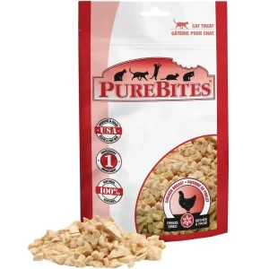 Purebites Chicken Breast Freeze-Dried Cat Treats - 1.09 oz Bag