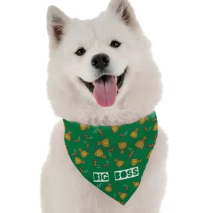 BanDoggie Big Boss Dog Bandana - Fun Phrase Design for Confident Pups