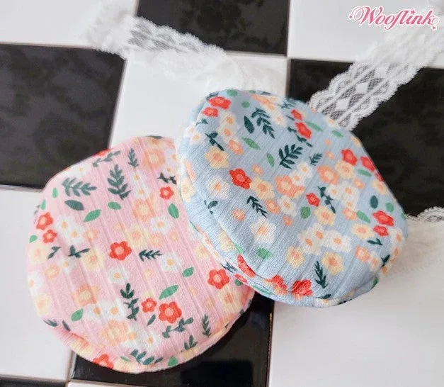 Wooflink Blooming Flowers Beret - Blue - Image 2