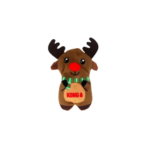 Kong Refillables Reindeer Toy for Cats (Brown)