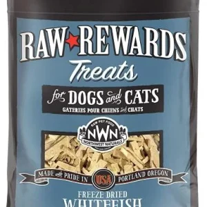Northwest Naturals Freeze Dried Whitefish Freeze-Dried Cat and Dog Treats - 10 oz Bag