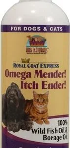 Ark Natural's Royal Coat Express Omega Mender Anti-Itch Cat and Dog Shampoo - 8 oz Bottle
