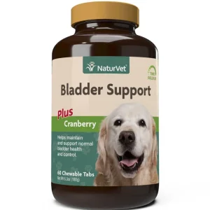 Naturvet Senior Dog Bladder Support Tablets Dog Supplements - 60 ct