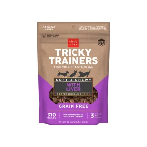 Cloud Star Tricky Trainers Grain Free Soft & Chewy Dog Treats
