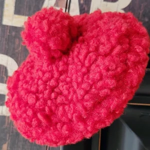 Wooflink Vivid Winter Beret in Red