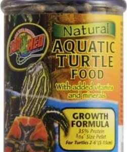 Zoo Med Laboratories Growth Formula Natural Aquatic Turtle Food - 1.85 Oz