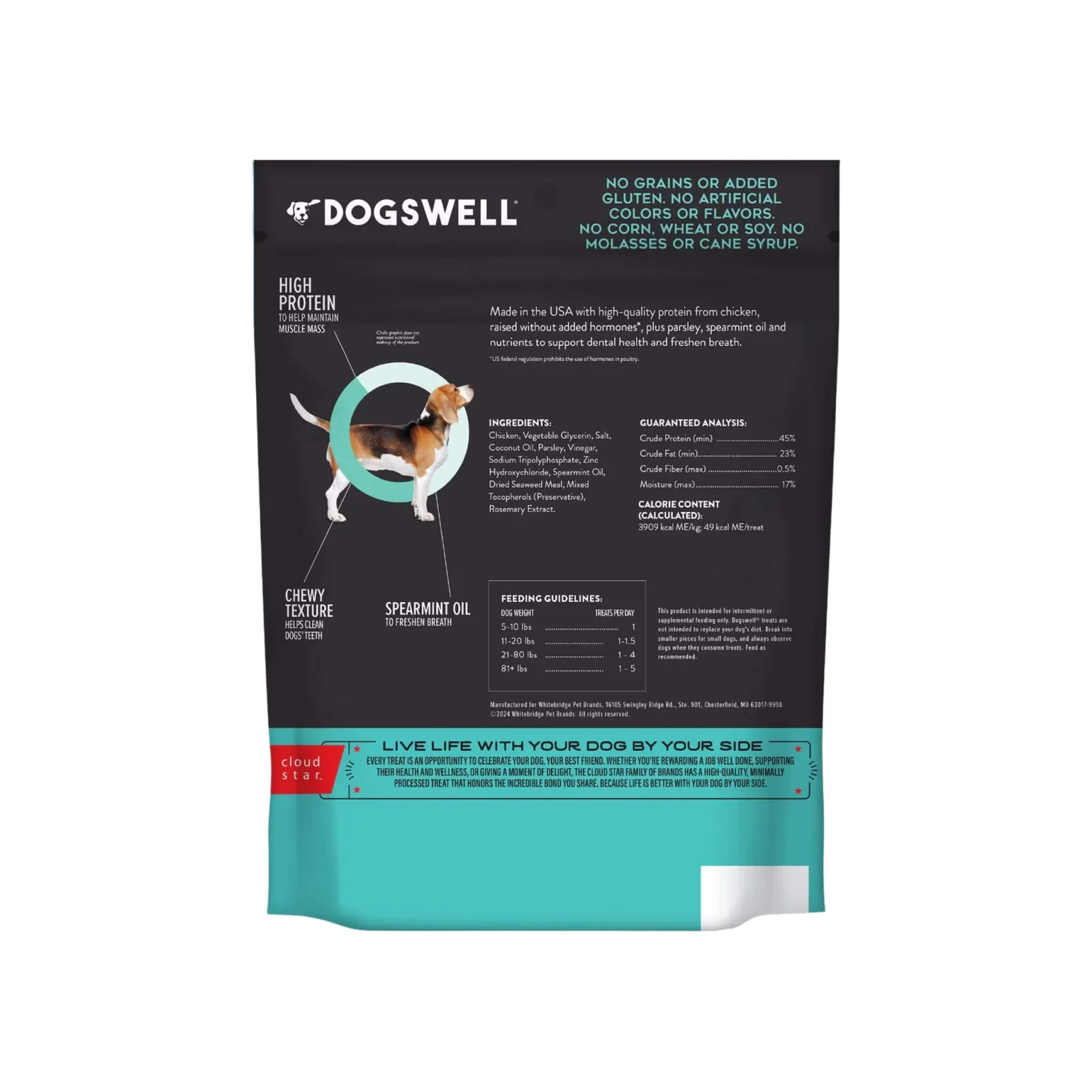 Dogswell Chicken Jerky Dental Treats for Dogs - Image 2