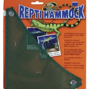 Zoo Med Laboratories Repti Hammock™ Soft Nylon Mesh for Reptiles - 17.5 Inch Large