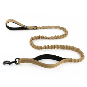 Hank Camo Bungee Leash for Dogs (Brown)