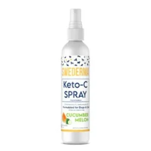 Proden Plaqueoff Swederma Therapeutic Keto-C Cucumber Melon Cat and Dog Spray - 8oz