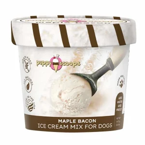 Puppy Cake Puppy Scoops Ice Cream Mix Maple Bacon Cup Small 2.32 oz