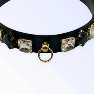 My Rhinestone Glam Dog Collar