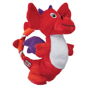 Kong Dragon Knots Toy for Dogs (Red)