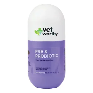 Vet Worthy Probiotics Soft Chews for Dogs - 45 count