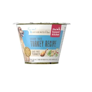 Honest Kitchen Grain-Free Turkey Dehydrated Dog Food - 1.75 Oz Cup - Case of 12