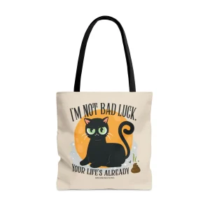 Black Cats Aren’t Bad Luck Tote Bag