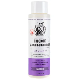 Skout's Honor Cat and Dog Shampoo and Conditioner - Lavender - 16 oz Bottle