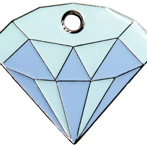 Diamond Pet ID Tag