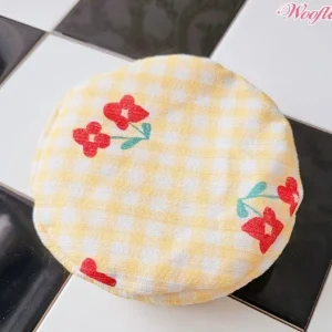 Wooflink Life is Better with Flowers Beret - Yellow