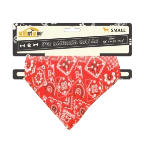 Western Themed Pet Bandana Collars