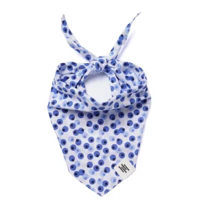Blueberry Dog Bandana