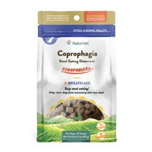 NaturVet Scoopables Coprophagia Stool Eating Deterrent for Dogs 11 oz