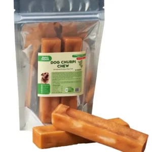 DOG CHURPI CHEW- 100% Natural, Himalayan Yak Cheese Churpi Dog Treat & Chews, Grain-Free, Gluten-Free, Dental Chews, 2 ct-5.5 oz