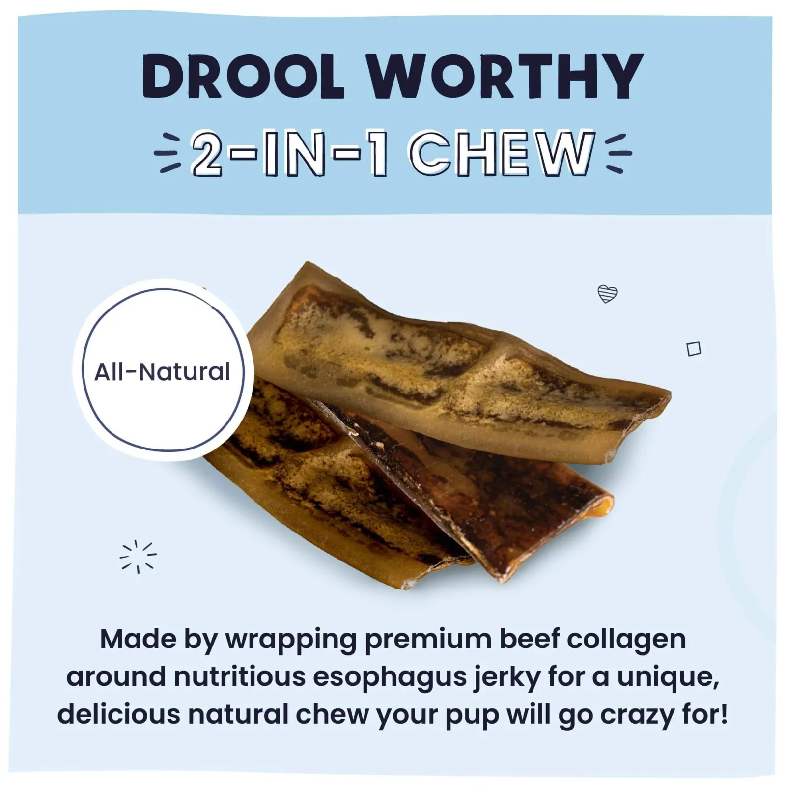 Collagen Wrapped Jerky Slice - Image 2