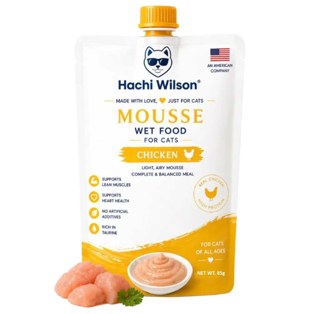 Hachi Wilson Chicken Mousse Wet Food for Cats & Kittens