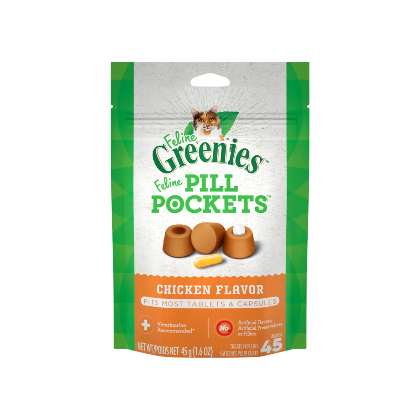 Feline Greenies Pill Pockets Cat Treats