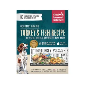 Honest Kitchen Gourmet Grain Turkey Dehydrated Dog Food - 10 lb Box
