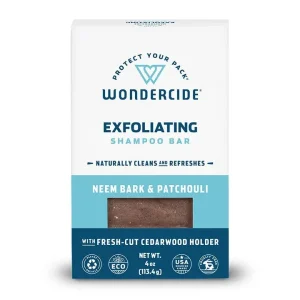 Wondercide All-Natural Exfoliating Cat and Dog Shampoo Bar - 0.5 oz Trial Bar - Case of 12