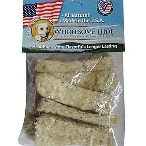 Wholesome Hide Chia Chunkees Dog Natural Chews - 6 oz Bag