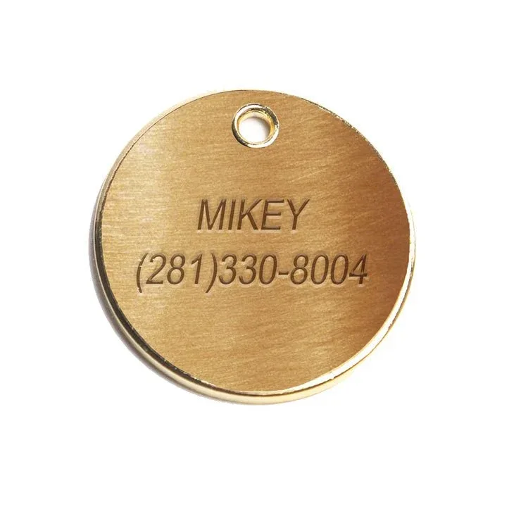 Cute But Psycho Pet ID Tag - Image 2