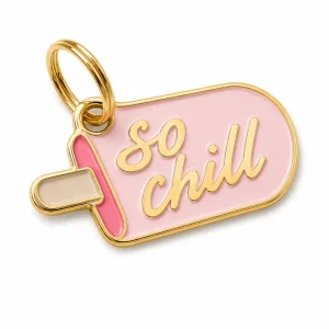So Chill Popsicle Pet ID Tag