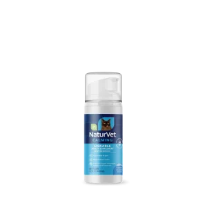 NaturVet Calming Lickable Health Supplement w/ Melatonin for Cats 3 oz