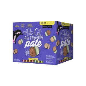 Tiki Cat Fish Favorites Pate Wet Cat Food
