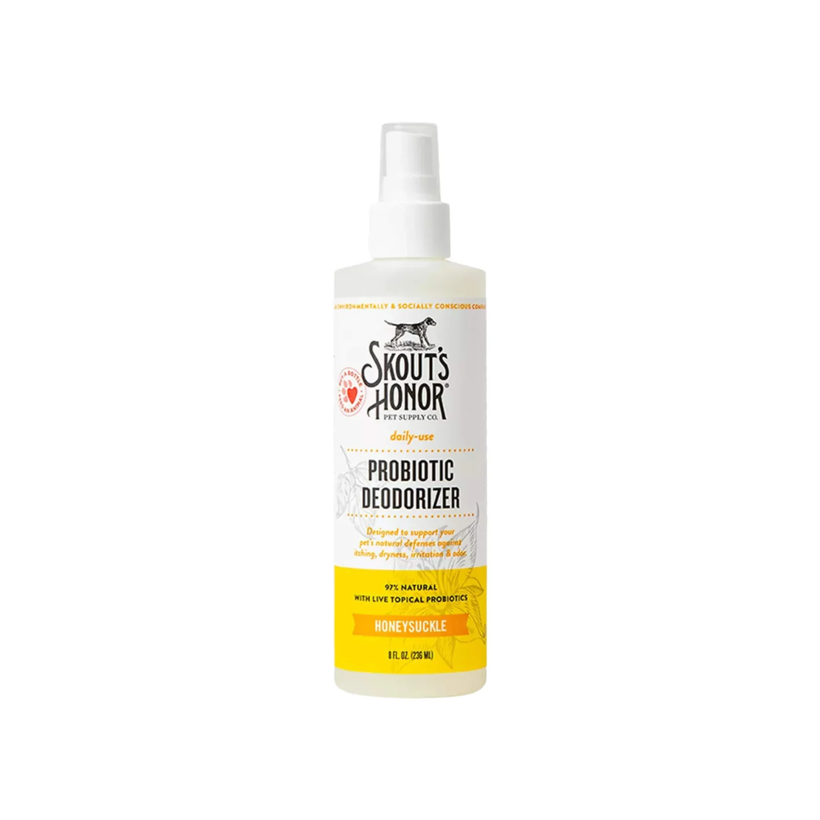 Skout's Honor Daily Use Probiotic Dog Deodorizer Spray