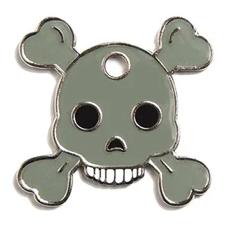 Skull & Bones Pet ID Tag