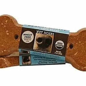Wet Noses Treats Big Bones Grain-Free Peanut Butter & Molasses Crunchy Dog Treats - 2 oz Bones - Case of 12