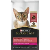 Purina Pro Plan Adult Sensitive Skin & Stomach Lamb & Rice Formula Dry Cat Food