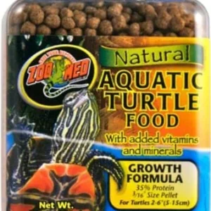 Zoo Med Laboratories Growth Formula Natural Aquatic Turtle Food - 7.5 Oz