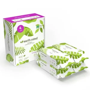 Earth Rated Dog Grooming Wipes Un-Scented - 400 Count