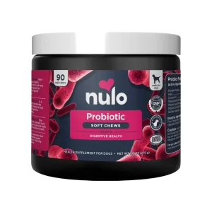 Nulo Functional Probiotic Soft Chew Supplements for Dogs