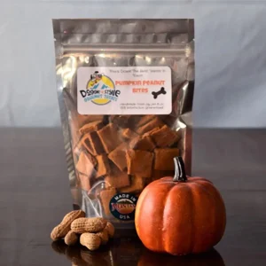 Doggie Style Gourmet Treats Pumpkin Peanut Bites, 6OZ