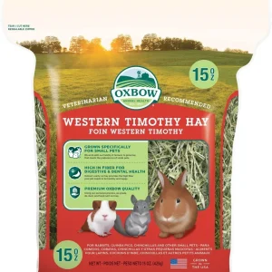 Oxbow Western Timothy Hay Small Animal Hay - 15 oz Bag
